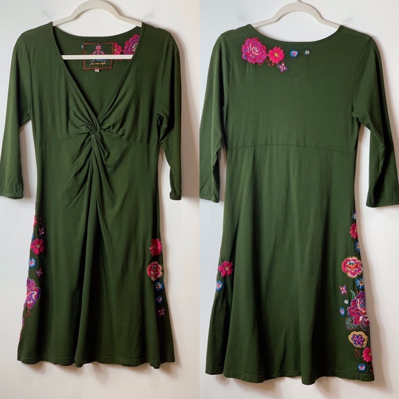 Johnny Was Dresses & Skirts - 🍒 SOLD Jonny Was Embroidered Dress M